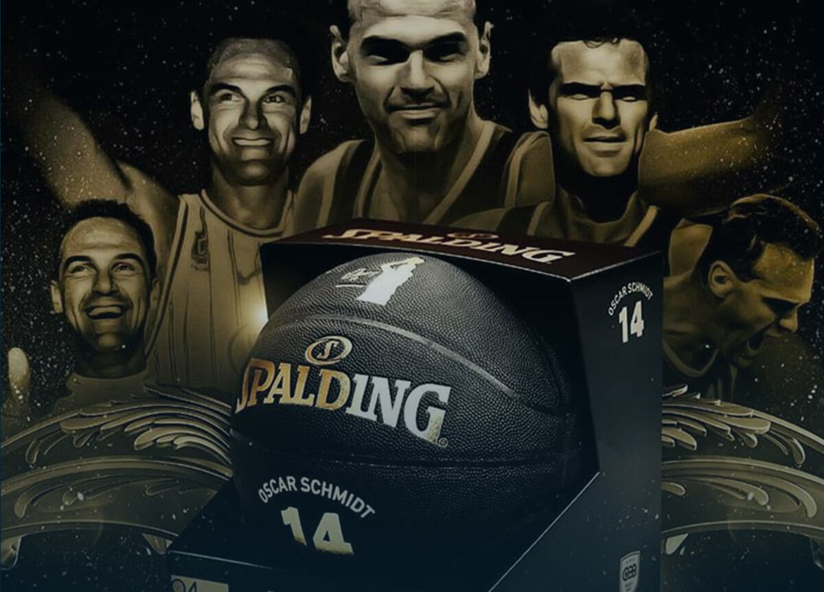 Spalding. A basketball's icon tribute.